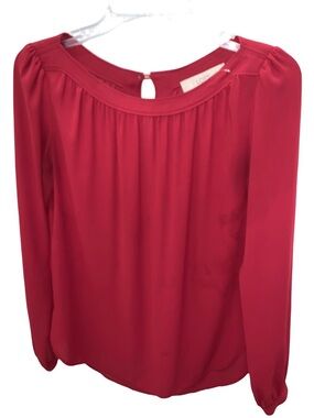 Ann Taylor LOFT Crimson Ladies Top Size XS